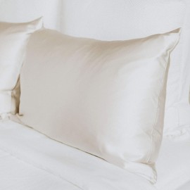 MORE SUNDAY 100% Natural Mulberry Silk Pillowcase | Gift-Ready in Envelope Box (King, Standard, Toddler) (Pink, White, Silver, Blue, Carmel, Emerald) (King, Silver Mist Grey)