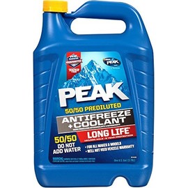 PEAK PRAB53-6PK Long Life 50/50 Antifreeze - 1 Gallon, Pack of 6