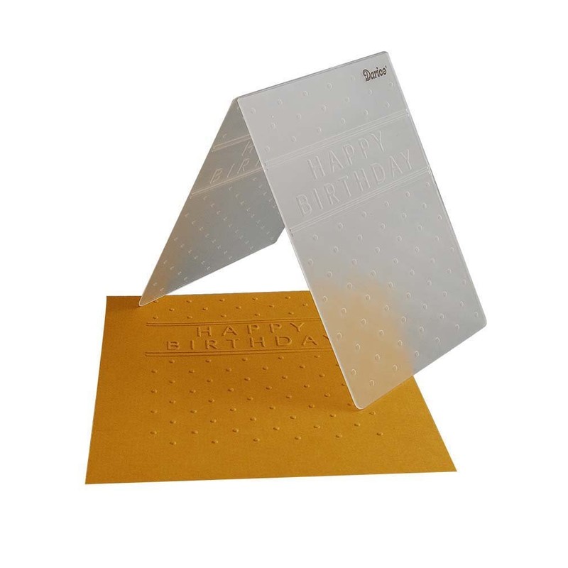 Darice 1217-63 Damask Embossing Folder, 5 by 7-Inch, 5" X