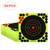 50PCS Self Adhesive Shotboard 8 inch Shooting Board Shooting Practice