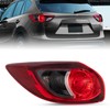 SOCKIR Tail Light Assembly Fit 2013-2016 Mazda CX-5 Halogen Outer