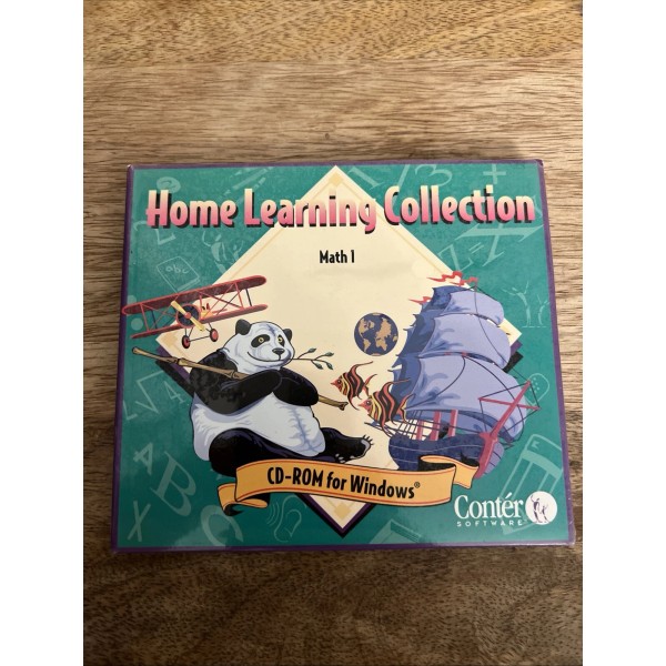 Home Learning Collection Math 1 Video Game Pc Cd-ROM E-Everyone