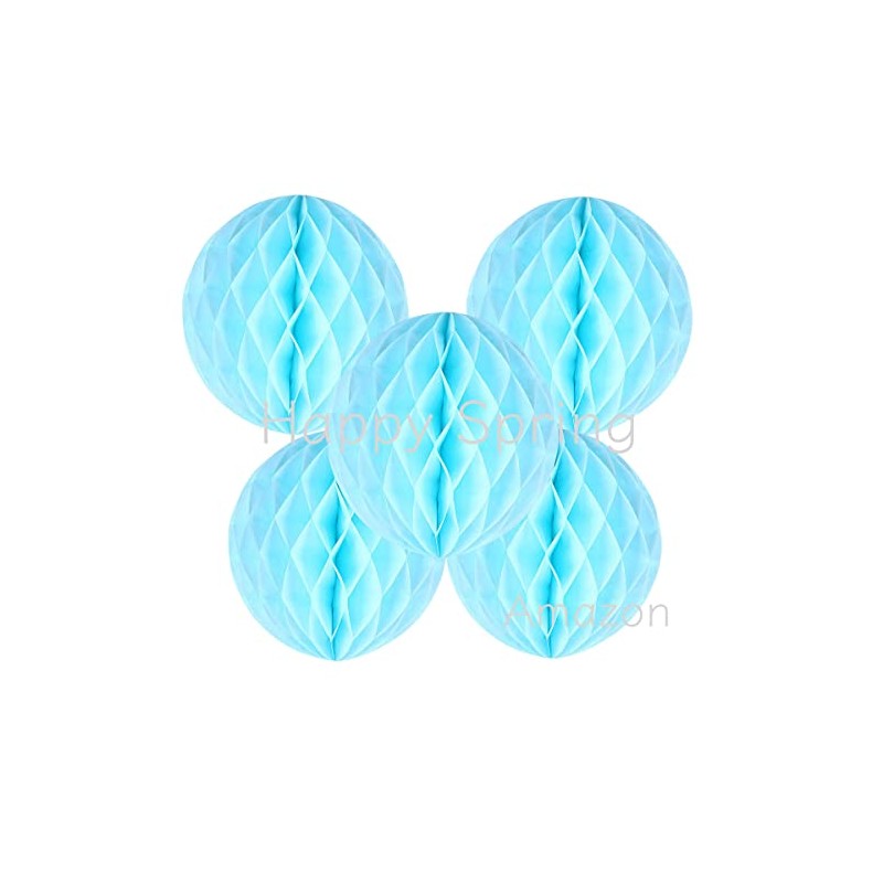 Happy Spring Party Honeycomb Balls, Set of 5, Event Decorations