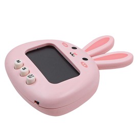 POFET Cute Rabbit Kitchen Timer LED Magnetic Cartoon Digital Cooking Timer for Kitchen Classroom Cooking Reading Gym etc