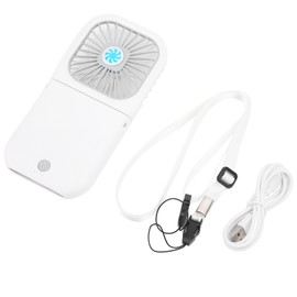 Portable Hanging Neck Fan USB Rechargeable Mini Folding Fan Outdoor Handheld Cooler