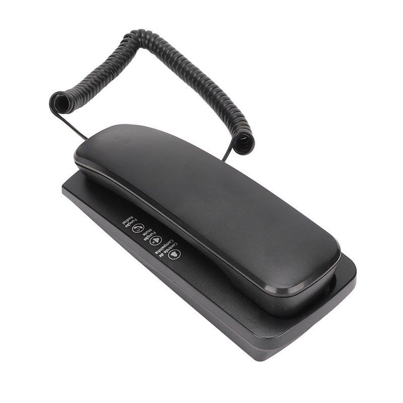 KXT1042 Wall Phone Wired Fixed Telephone with Mute Redial Function