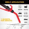 ELEAD Portable Battery Powered Pump - Red Electric Fuel/Water Transfer
