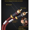 Primeda Auidophile 2RCA Male to 2RCA Male Stereo Audio Cable,Gold