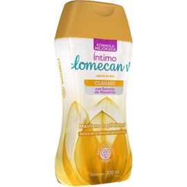 LOMECAN V - Shampoo Íntimo Aclarante. Con activos aclarantes, extracto de manzanilla y acido láctico que balancea tu pH. Botella con 200ml