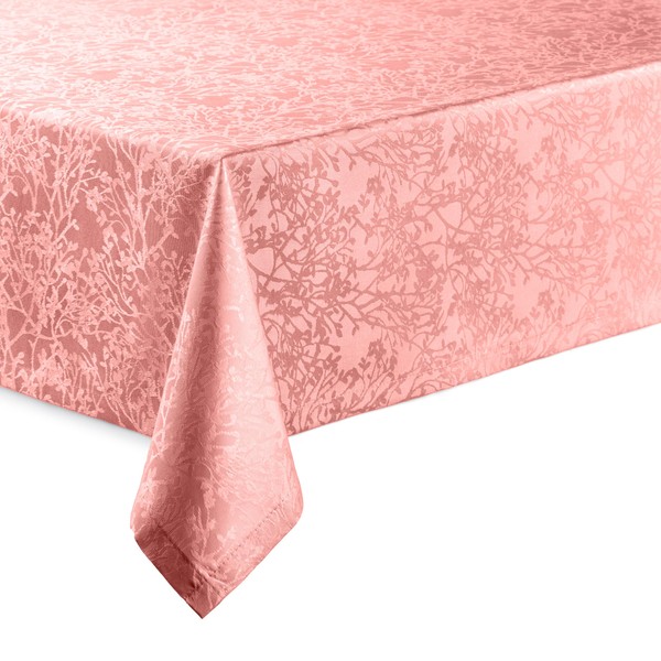 DecoHomeTextil Heimtextilmanufaktur Harmony Table Runner with Hemmed Edge Antique Pink