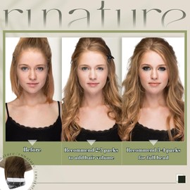 RUNATURE Tape in Hair Extensions Human Hair Blonde Ombre Brown Tape Hair Extensions Real Human Hair Blonde Ombre Tape Hair Extensions 12 Inch 30 Gram