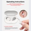 1 Pair Ear Canal Magnetic Charging Hearing Aids Intelligent Noise