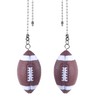 Dotlite 2Pcs American Football Ceiling Fan Pull Chains,Sport Theme String