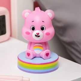 Paladone Care Bears Pink Cheer Bear Mini Icon Light, offiziell lizenzierte 3D-Figur-LED-Lampe, Sammlerstück für Mädchen und Frauen, Schlafzimmer und Zuhause, Popkultur-Artikel
