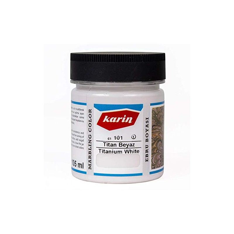 Marbling Paint White 105 ml Concentrate | Ebru Boyası |