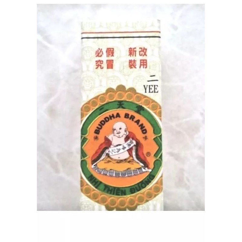 BUDDHA BRAND 6 PCS, YEE TIN TONG OIL SKIN CARE