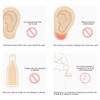 OUDQFCJ Ear Piercing Care Set for Men and Women, Blue,
