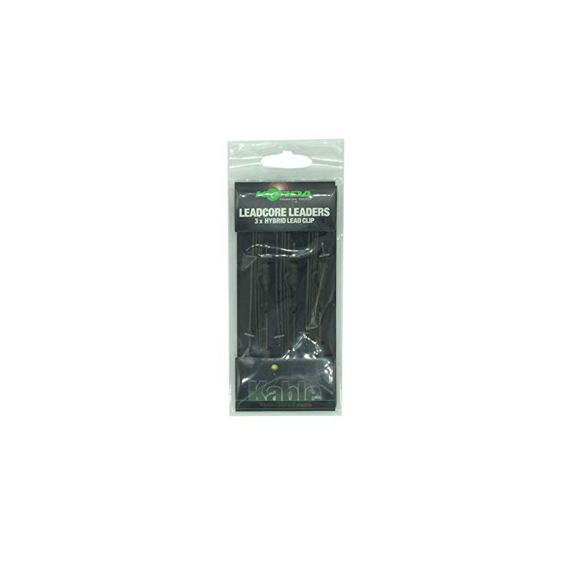 Korda Leadcore Leader - Hybrid Clip Weed 1m