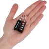 6-Pack TSA Approved 3-Digit Luggage Locks with Open Alert Indicator