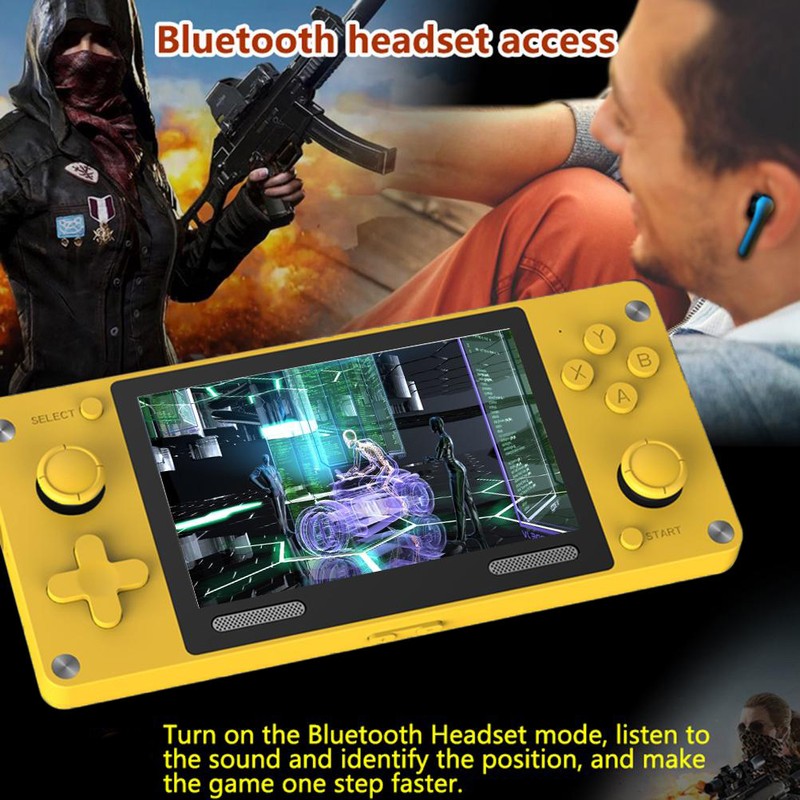 A380 Retro Game Console 4.0 inch IPS Screen Handheld Game