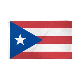 Trade Winds 3x5 Puerto Rico Premium 210D 3'x5' Knitted Poly Nylon Dura Flag Banner (FI) Fade Resistant Premium