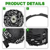 Yunnergo 593959 Recoil Pull Starter Compatible with B-S 591139 590588