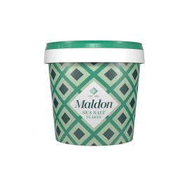 Maldon Salt, Sea Salt Flakes, 20 oz (570 g), Resealable Tub, Kosher, Natural
