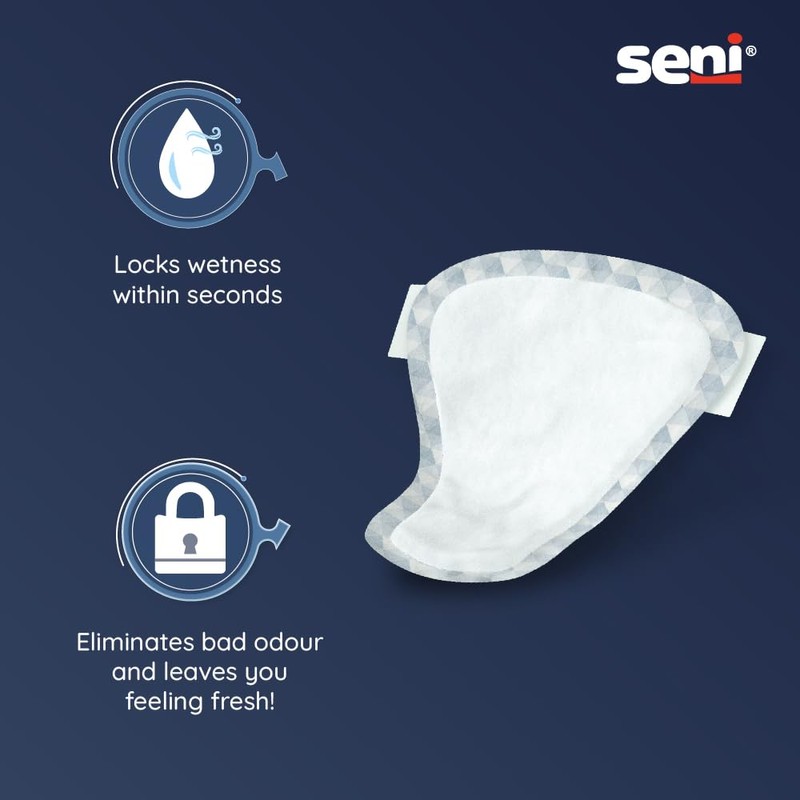Seni Man Normal Level 2 Incontinence Pads (Pack of 15)