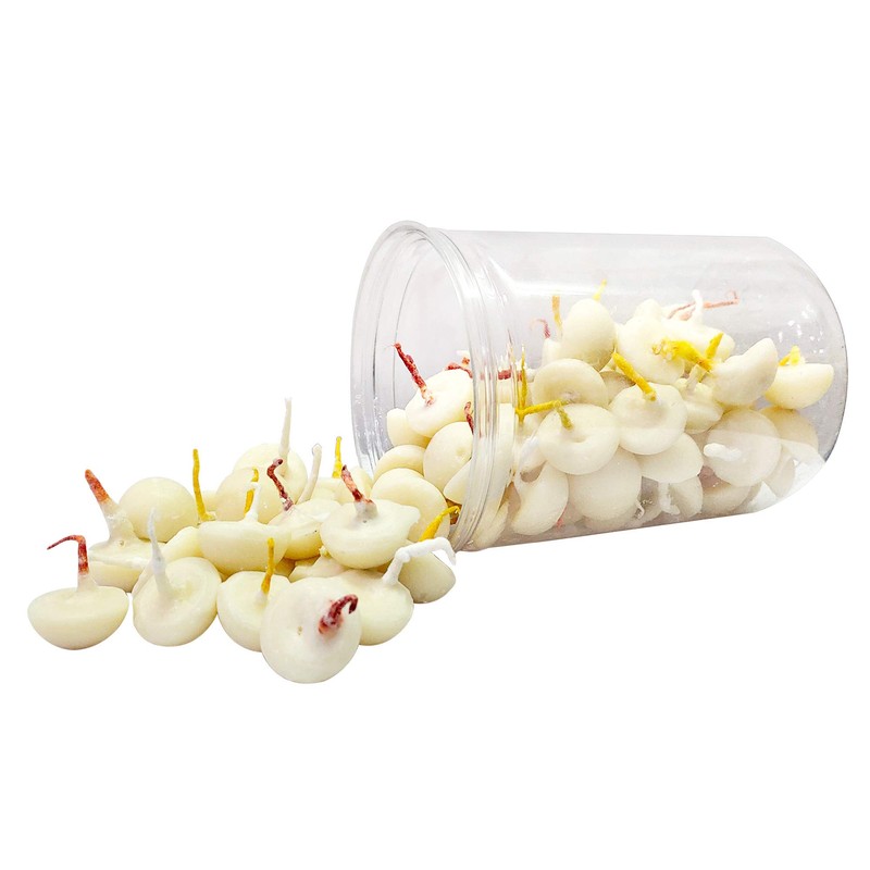 SATVIK Pure Ghee Wicks for Puja Pooja for Home and