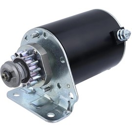 Starter Motor & Solenoid Relay for Cub Cadet RZT17 RZT42 2004-2006, 1600 1800 1999, LT1018 2004, 593934 693551 LG693551 BS693551 SE501848