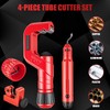 4 Piece Professional Tube Cutter Set