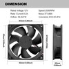 92mm 90mm 12V DC Moisture-Proof Fan High Airflow 12V 9025