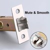 Qrity 60mm Tubular Latch, Forked Mortice Latch, Mute Door Sprung
