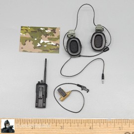 Easy & Simple 1:6 Easy & Simple Russian Rapid Response SOBR S Radio w/ Headset for 12" Figures