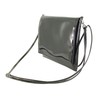 LONI Ladies Patent Leather Clutch Bag Shoulder Bag Handbag, navy