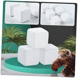 WOONEKY 10pcs Turtle Tank Grinding Stone Reptile Grinding Block Turtle Reptile Tank Stone Reptile Stone Block Turtle Tank Natural Mineral