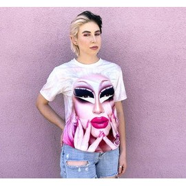 TRIXIE MATTEL THE BLONDE & PINK T-SHIRT - SIZE S, S