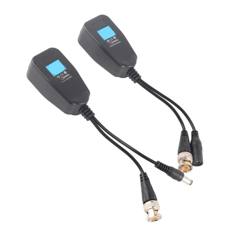 Video Balun 1 Pair Passive CCTV Coax Analog to IP