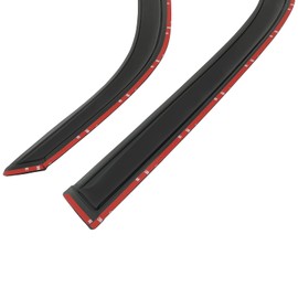 OCPTY Rain Guards Compatible for 4Runner Sport 2010 2011 2012 2013 2014 2015 2016 2017 2018 2019 2020 Tape-on Rain Guards Side Window Deflectors 4 Pieces