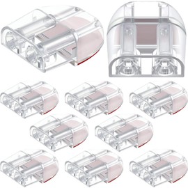 Frienda 10 Pieces Deer Whistle Save a Deer Whistles Avoids Collisions, Deer Whistles for Car Deer Warning Devices Animal Alert for Cars and Motorcycles (Clear,Classic Style)