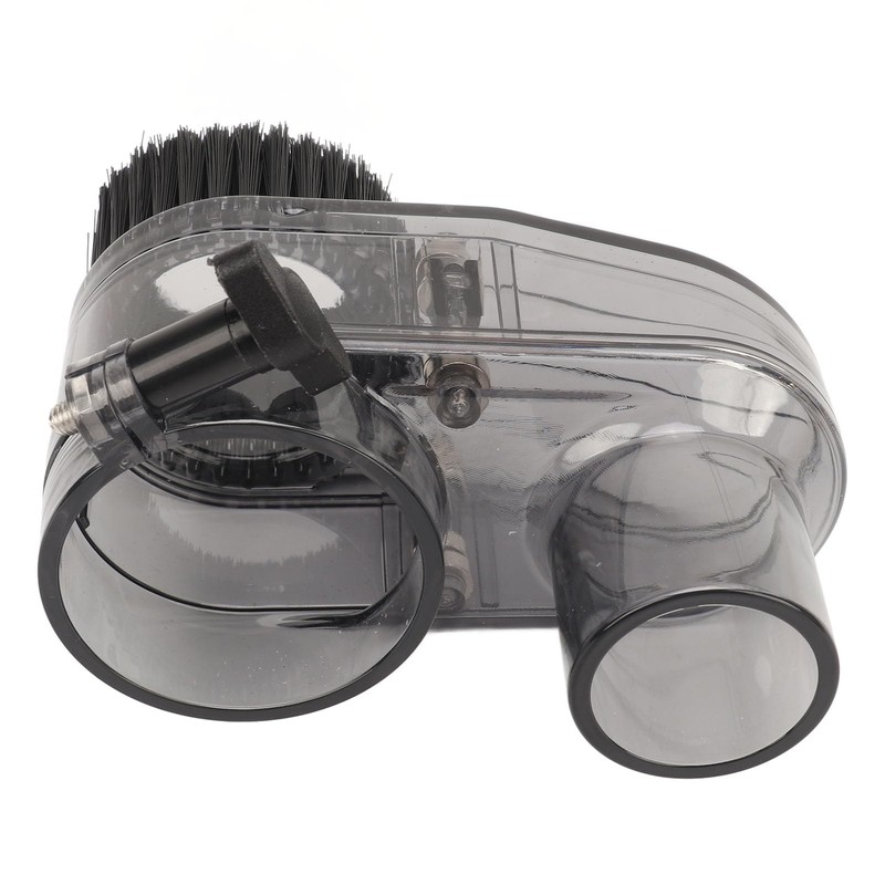 52mm Diameter CNC Router Dust Shoe, Magnetic Adjustable Height Transparent