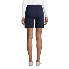 Lands' End Women s Sport Knit Shorts Radiant Navy Regular Large