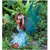 Greenkey Garden and Home Ltd Fairy Figurine (Solar), Blue
