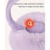 YSense Earmuffs Ear Warmers for Women Winter Fur Adjustable Foldable