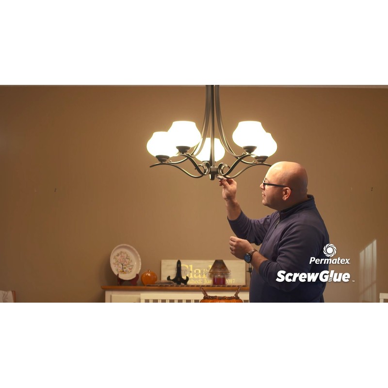 Permatex 28206 6 mL Screw Glue Locks, 0.18 fl. oz