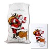 eBuyGB Large Stocking Bag for Presents & Gifts (Pack of
