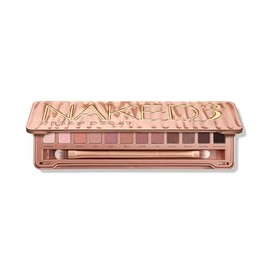 Urban Decay Naked 3 – Paleta de Sombras de Ojos, 12 Tonos Rosados Neutros con Acabado Mate, Satinado y Shimmer, Sombras de Ojos de Alta Pigmentación y Textura Aterciopelada, Incluye Brocha y Espejo