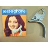 NEW vintage REST-A-PHONE landline telephone phone handset shoulder rest support