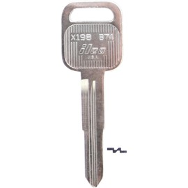 KABA ILCO B74-X198 Key Blank, Isuzu Rodeo, Trooper, Pickup, Amigo