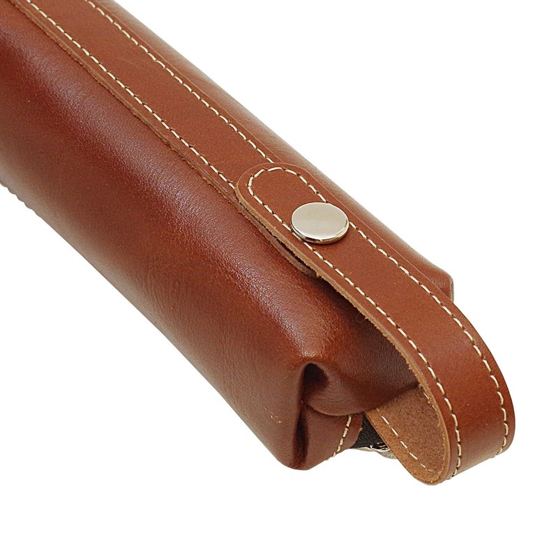 Luddite LDK-BPN-09 Leather Baton Pen Case, Brown
